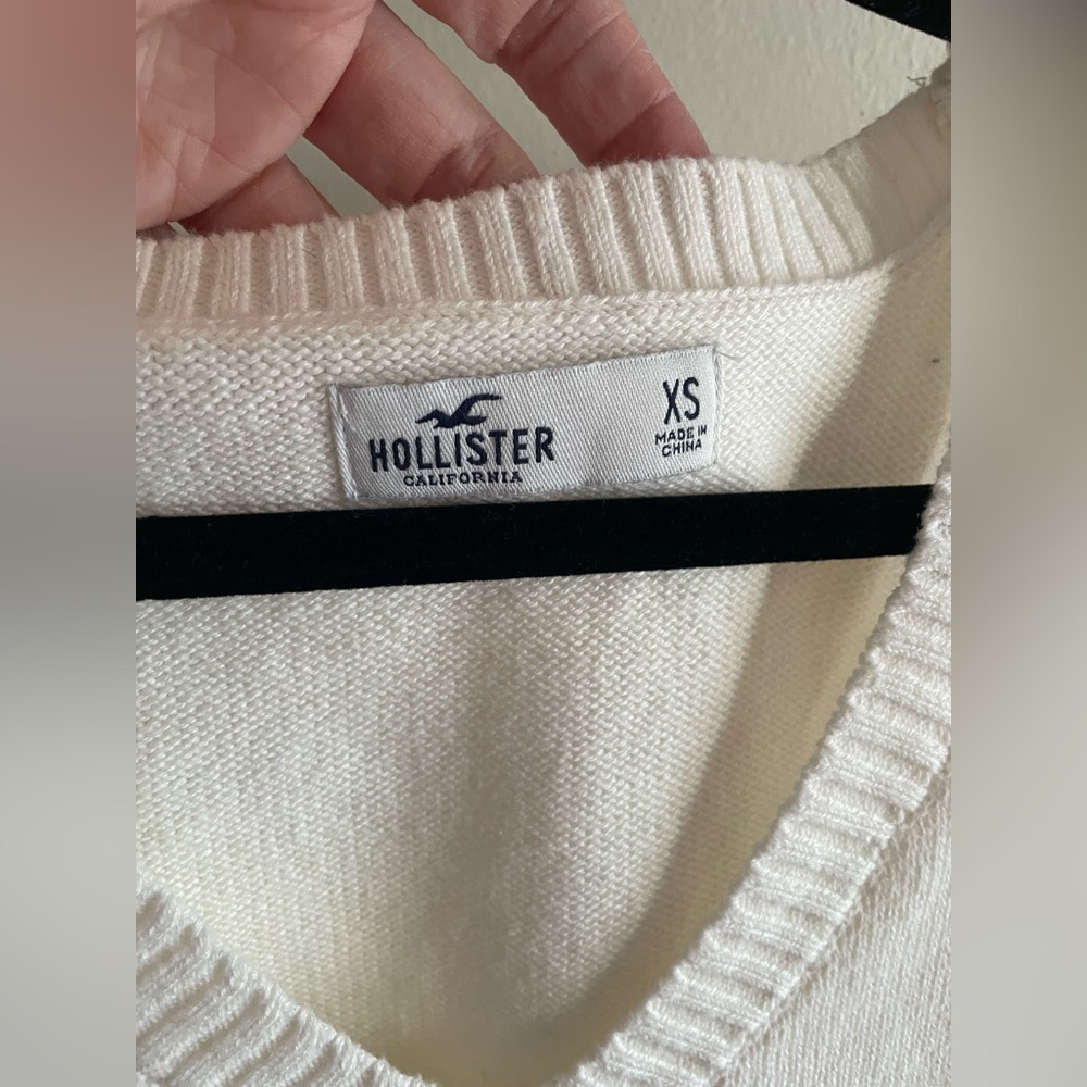 Hollister Off-White Knit Top - Picture 3 of 5